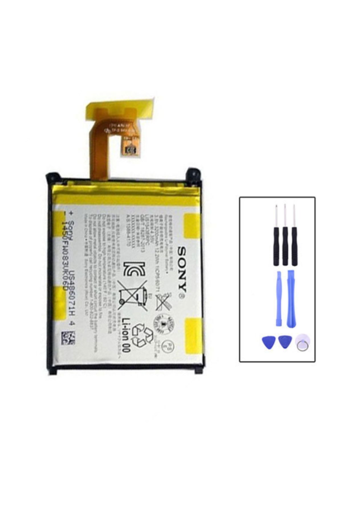 Sony Xperia Z2 Batarya 3200 Mah Orijinal + Montaj Seti