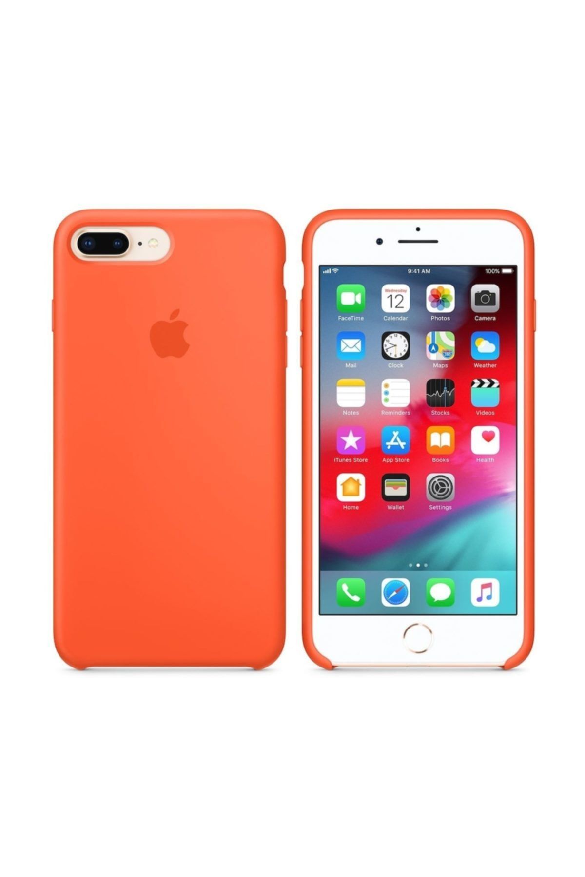 Telefon Aksesuarları Iphone 7 Plus Lansman Kılıf/ Spicy Orange