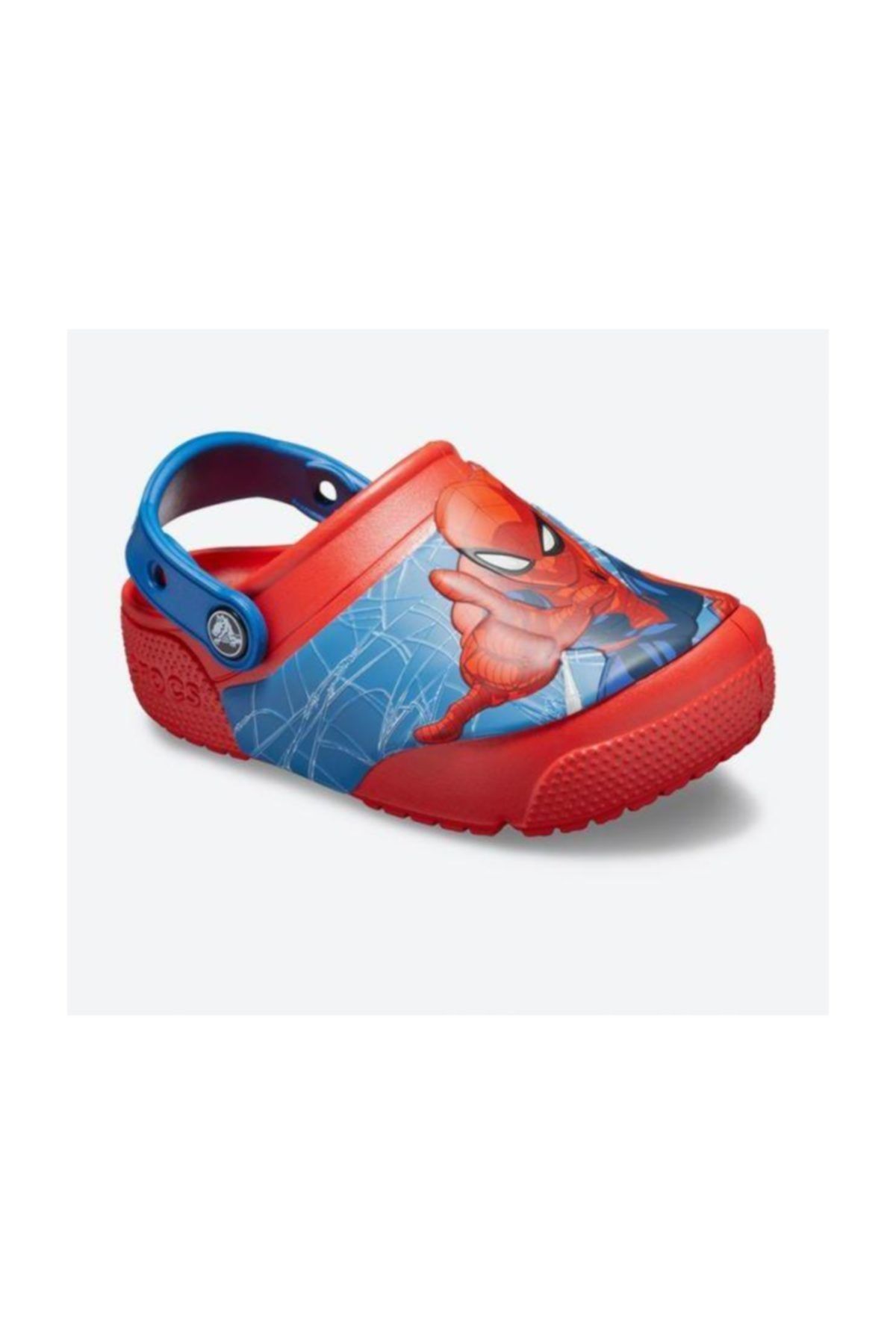 Crocs Çocuk Bebek Kırmızı  Spiderman Lıghts Işıklı Sandalet Terlik 205506-8c1
