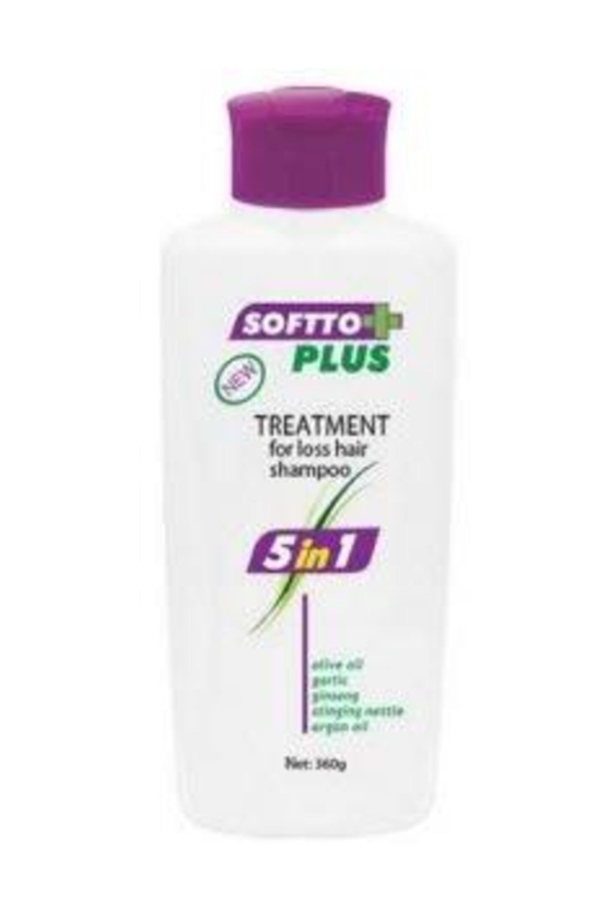 Softto Plus 5in1 Saç Dökülmesini Önleyen Şampuan 400 ml