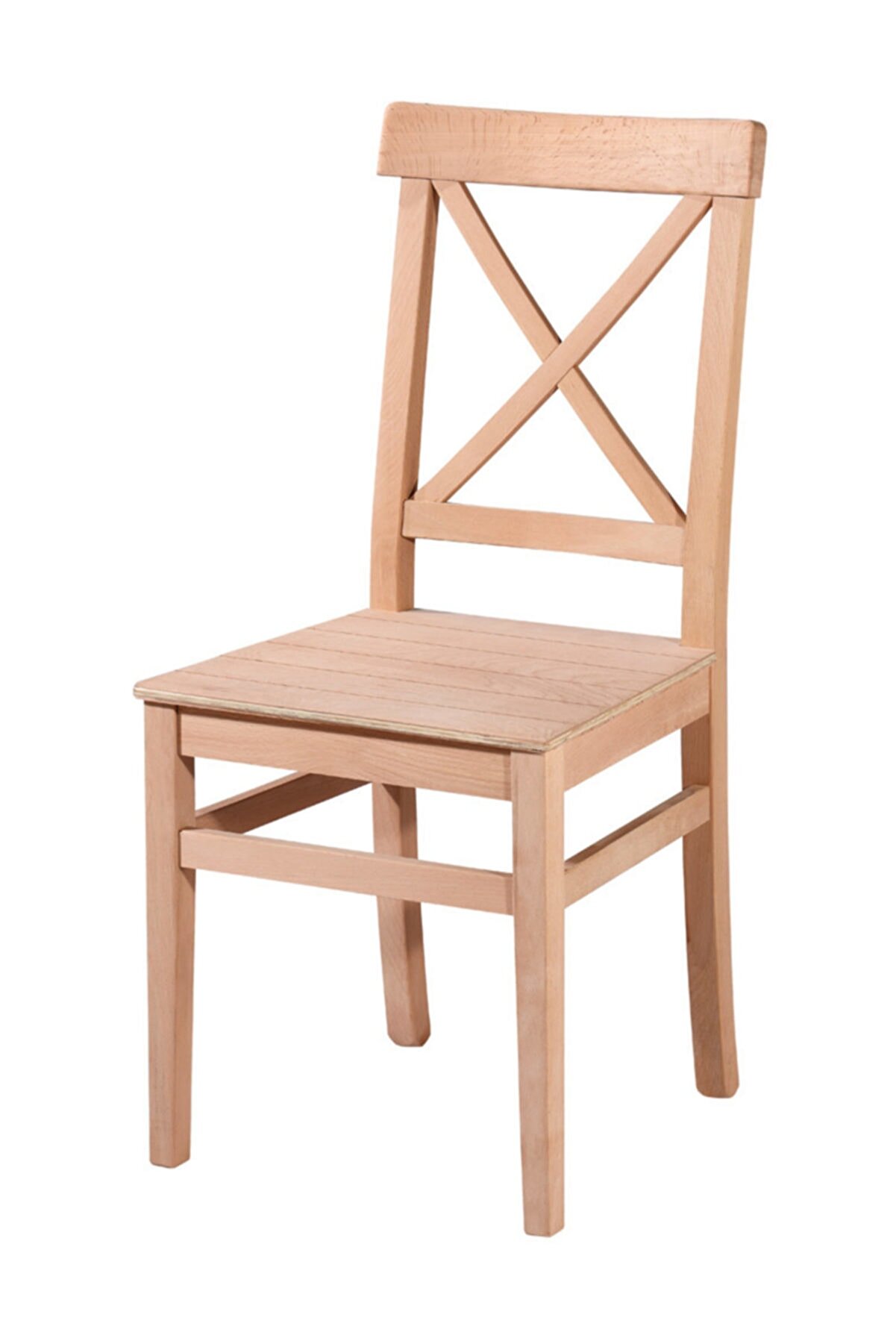 Mobilya Baba Çapraz Izgaralı Sandalye Cilasız Ahşap Fiyatı, Yorumları