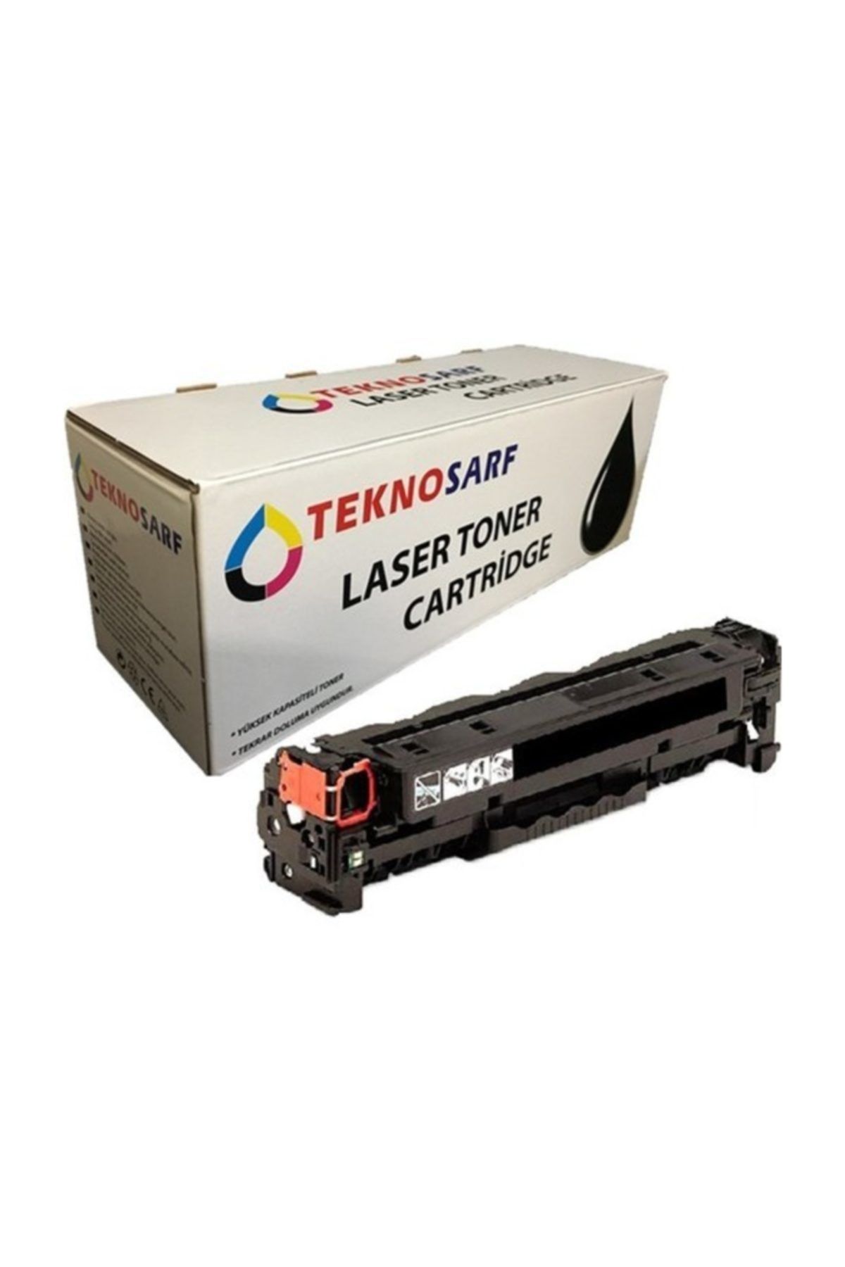 photo print Teknosarf Hp Cc530a Siyah Muadil Toner