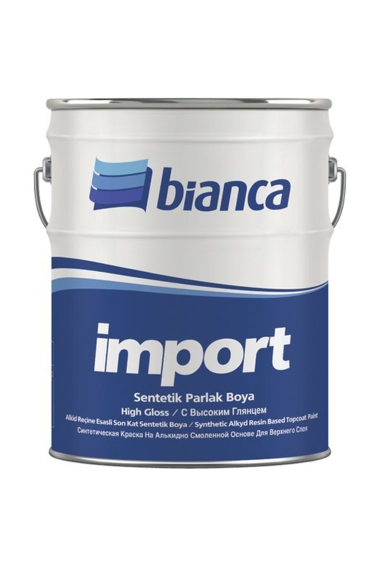 Bianca Sentetik Yağlı Boya 1 kg 0.75 lt 9002 Kirli Beyaz