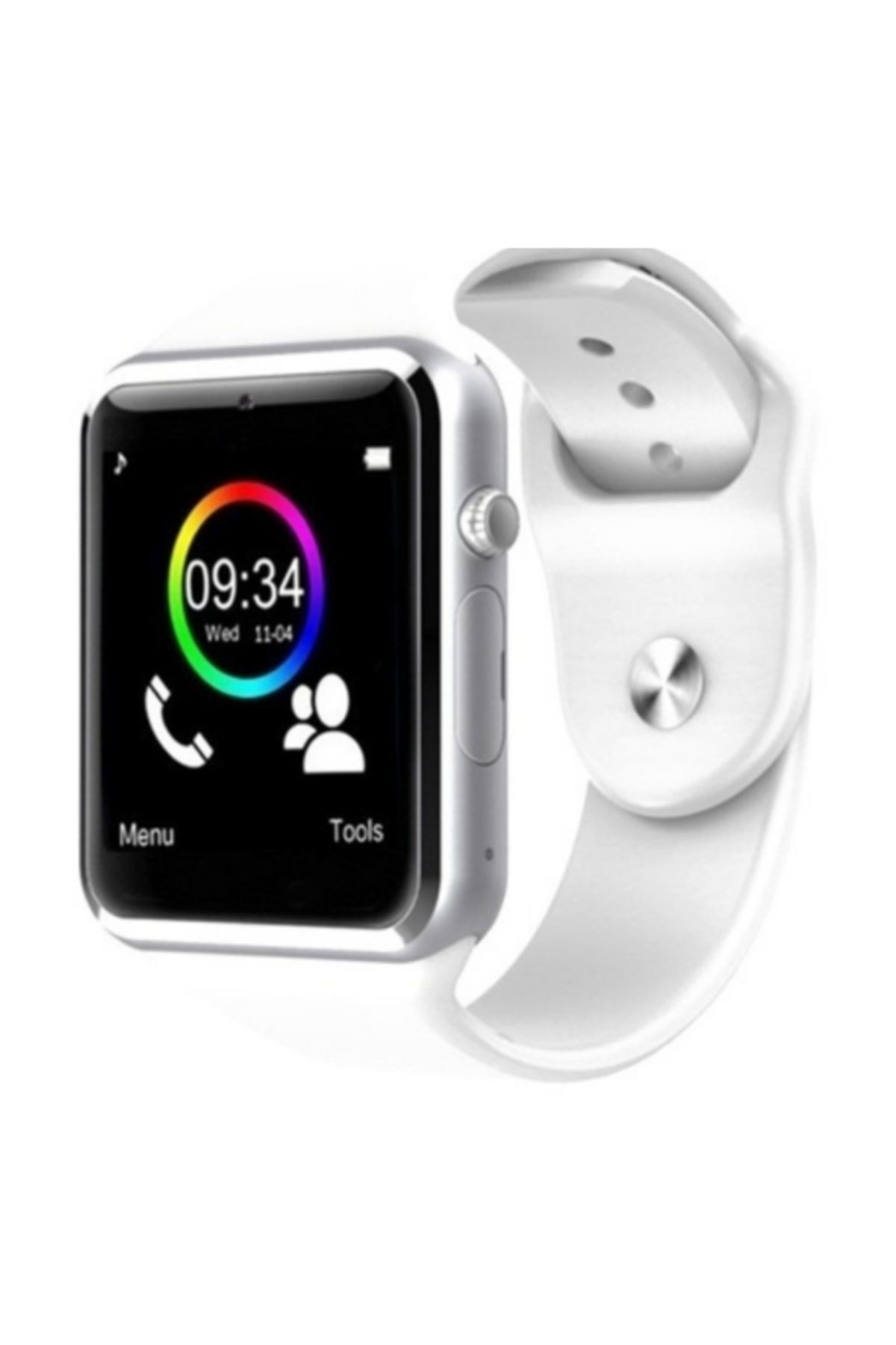 A1 Yayınları Sim Kartlı Akıllı Saat Smart Watch A1/2019 Btk Imeli Kayıtlı