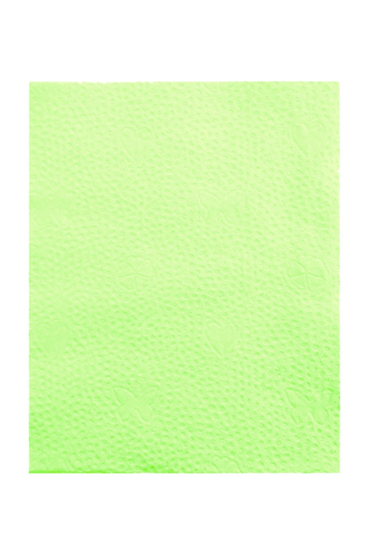 Story 25x32 Cm 1 Katlı Desenli 100'lü Açık Fıstık Yeşil Renkli Peçete Sr-2532-2