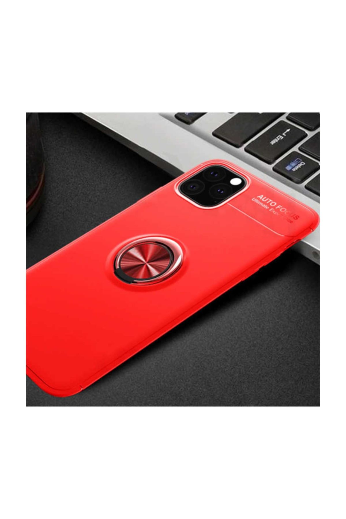 ShoppingWorld Apple Iphone 11 Pro Max Kılıf Silikon Standlı Mıknatıslı Kapak