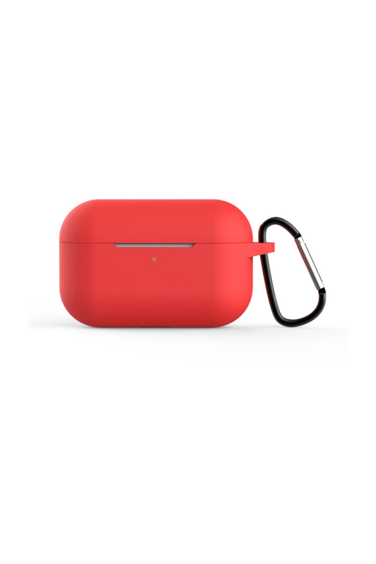 Microsonic Apple  Pro Askılı Mat Silikon Kılıf Kırmızı