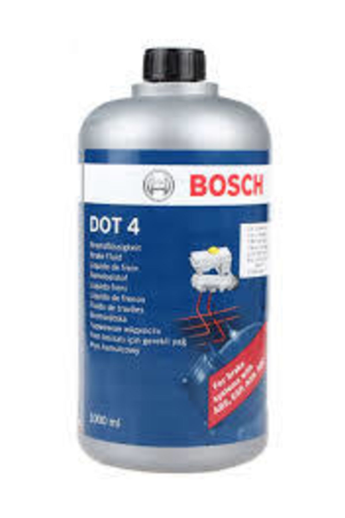 Bosch Orjinal Dot 4 Fren Hidroliği 500 ml 2019 Üretim