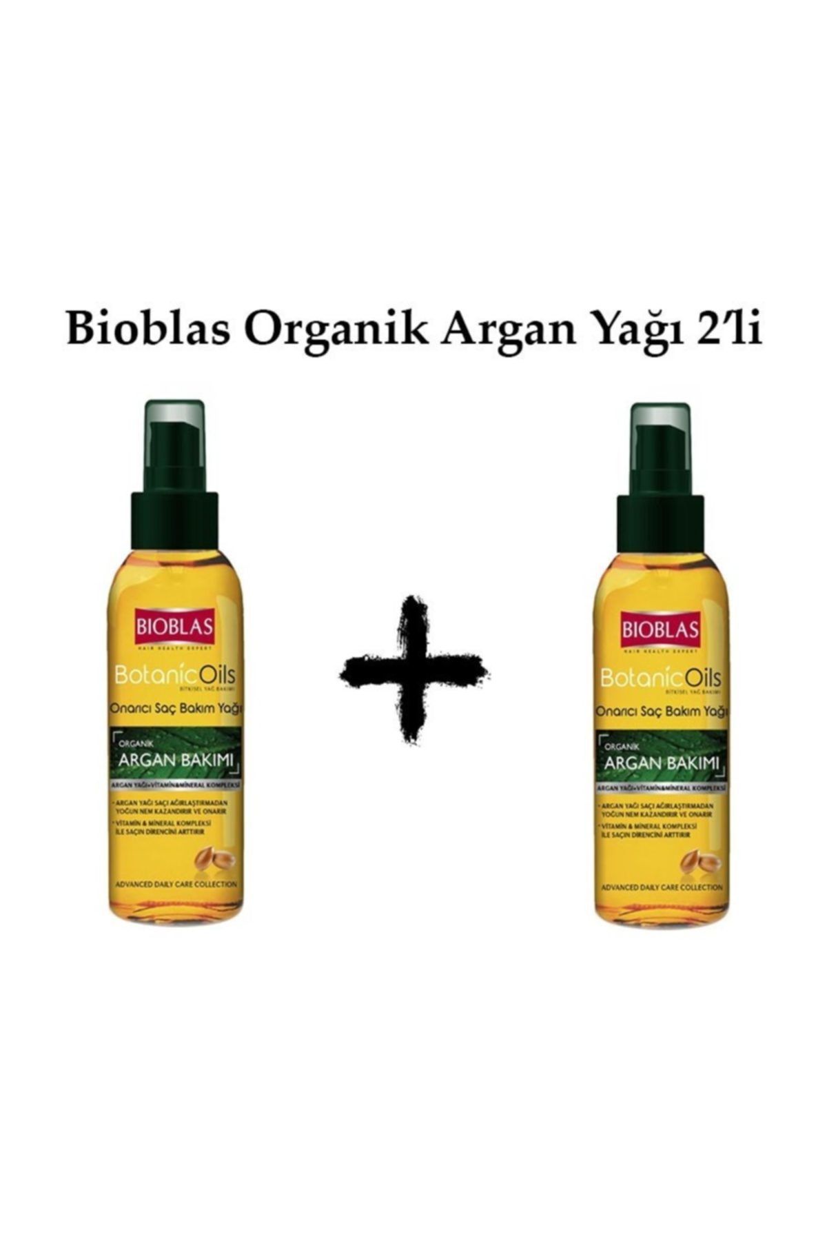 Bioblas Onarıcı Argan Yağı 100 ml 2 Adet