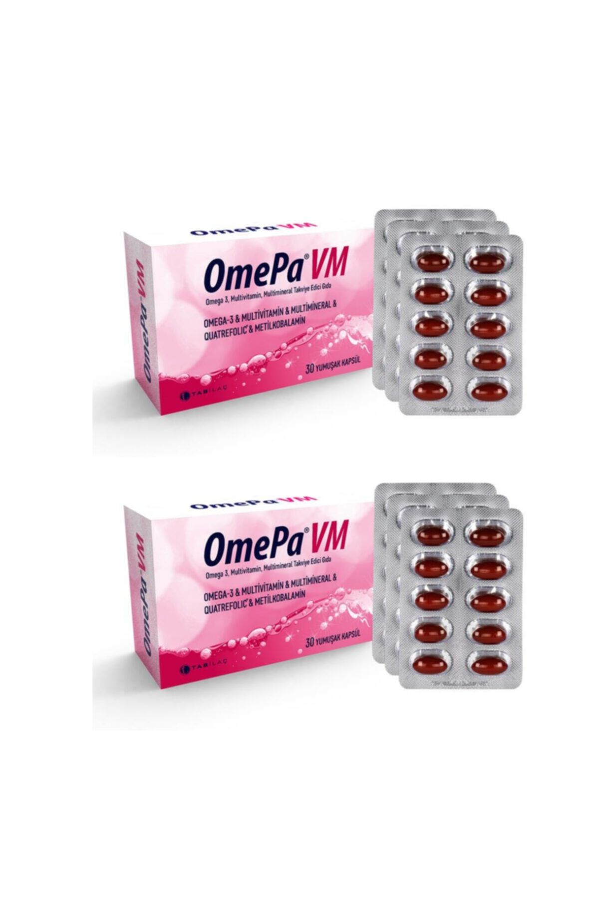 Omepa Omepa Vm Omega-3 Multivitamin Multimineral Kapsül X 2 Adet