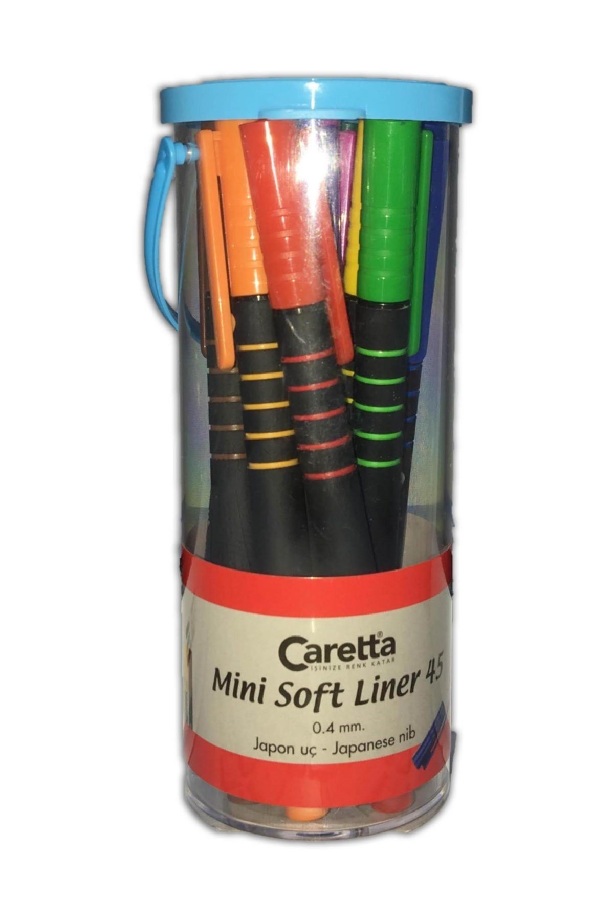 Caretta Cm-45 Mini Keçeli Kalem Seti 0,4 Mm. Uç 12'li