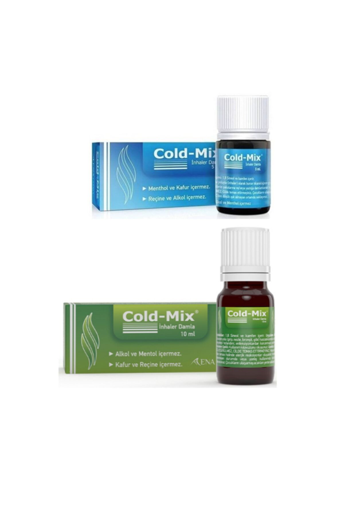 Cold-Mix Inhaler Damla 10 Ml + 5 Ml