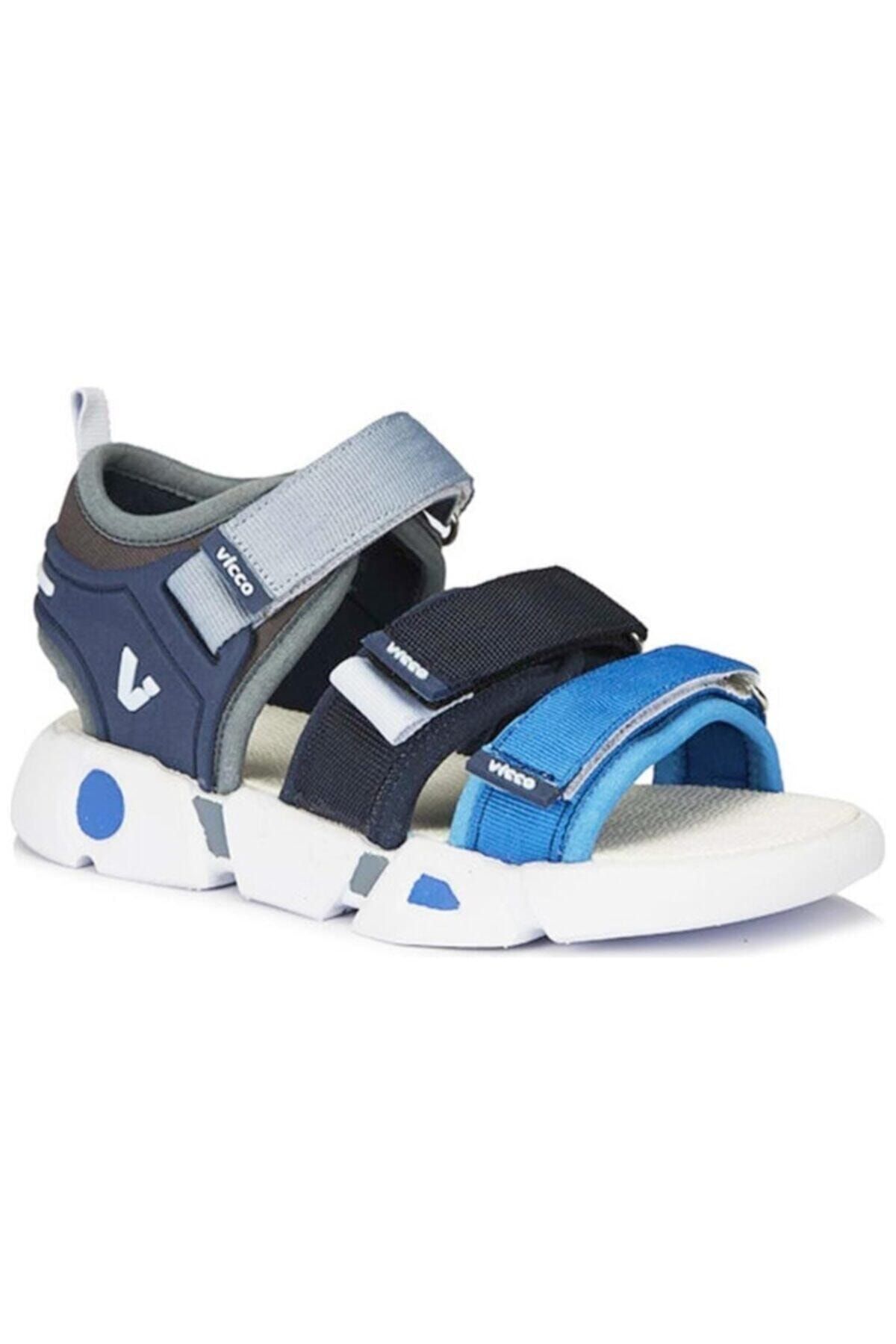 Vicco Erkek Mavi Çocuk Günlük Spor Sandalet 332-f21y-191