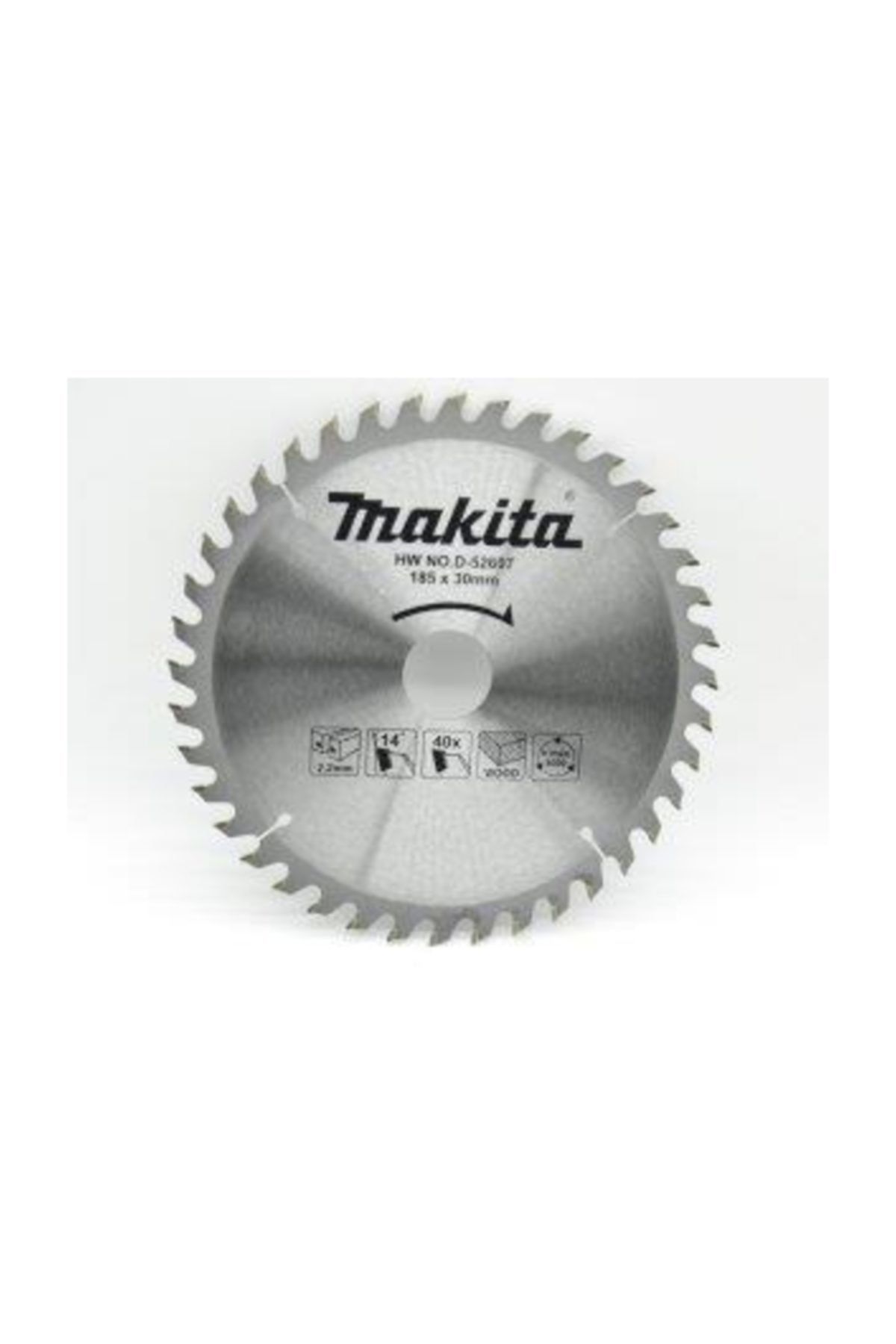 Alfa Sunta Kesme 185x2.0x30 / 22.2 / 16mm 40 Diş Makita