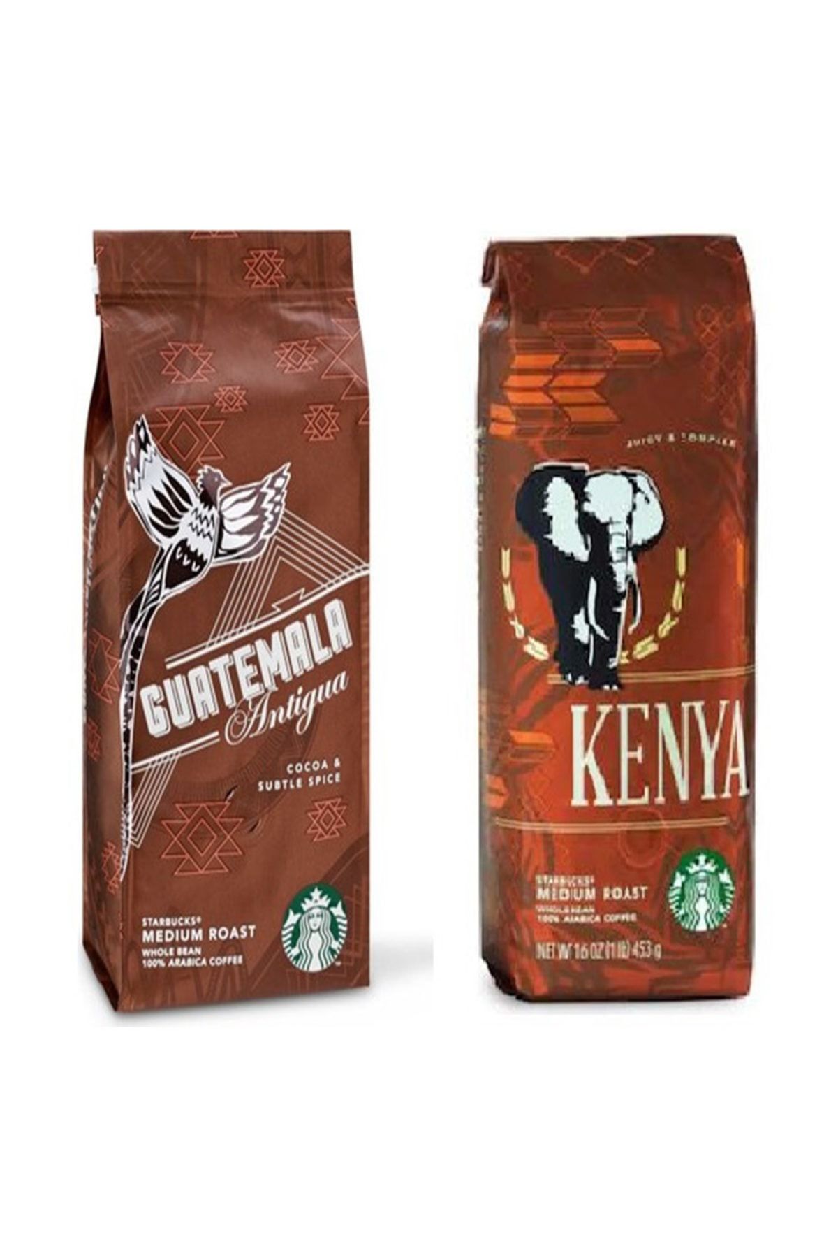 Starbucks Guatemala Ve Kenya Filtre Kahve 2 Paket 2x250 gr French Press