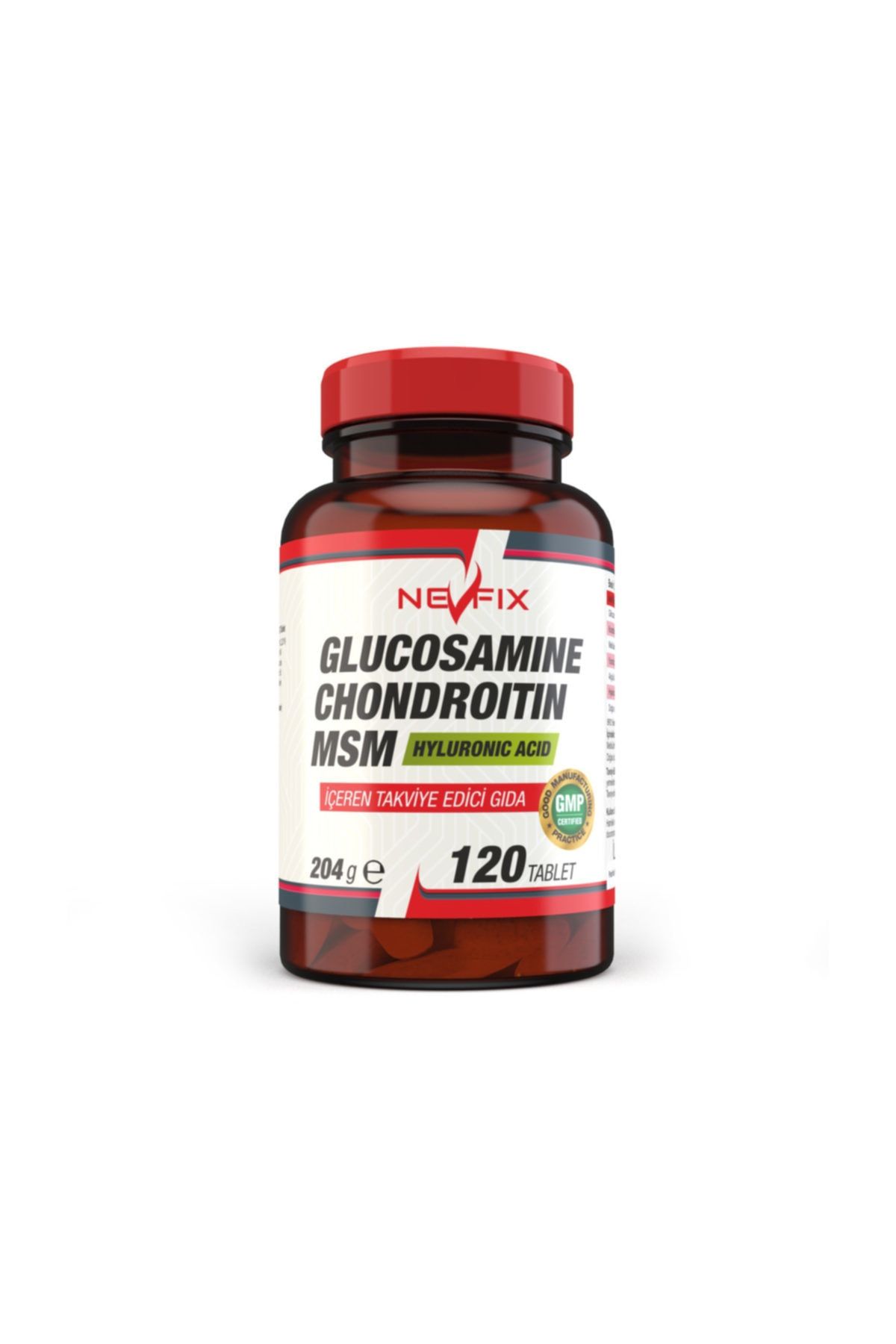 Ncs Nevfix Glucosamine Chondroitin Msm 120 Tablet Yumurta Kabuğu Zarı Hyaluronic Acid Boswellia Collagen