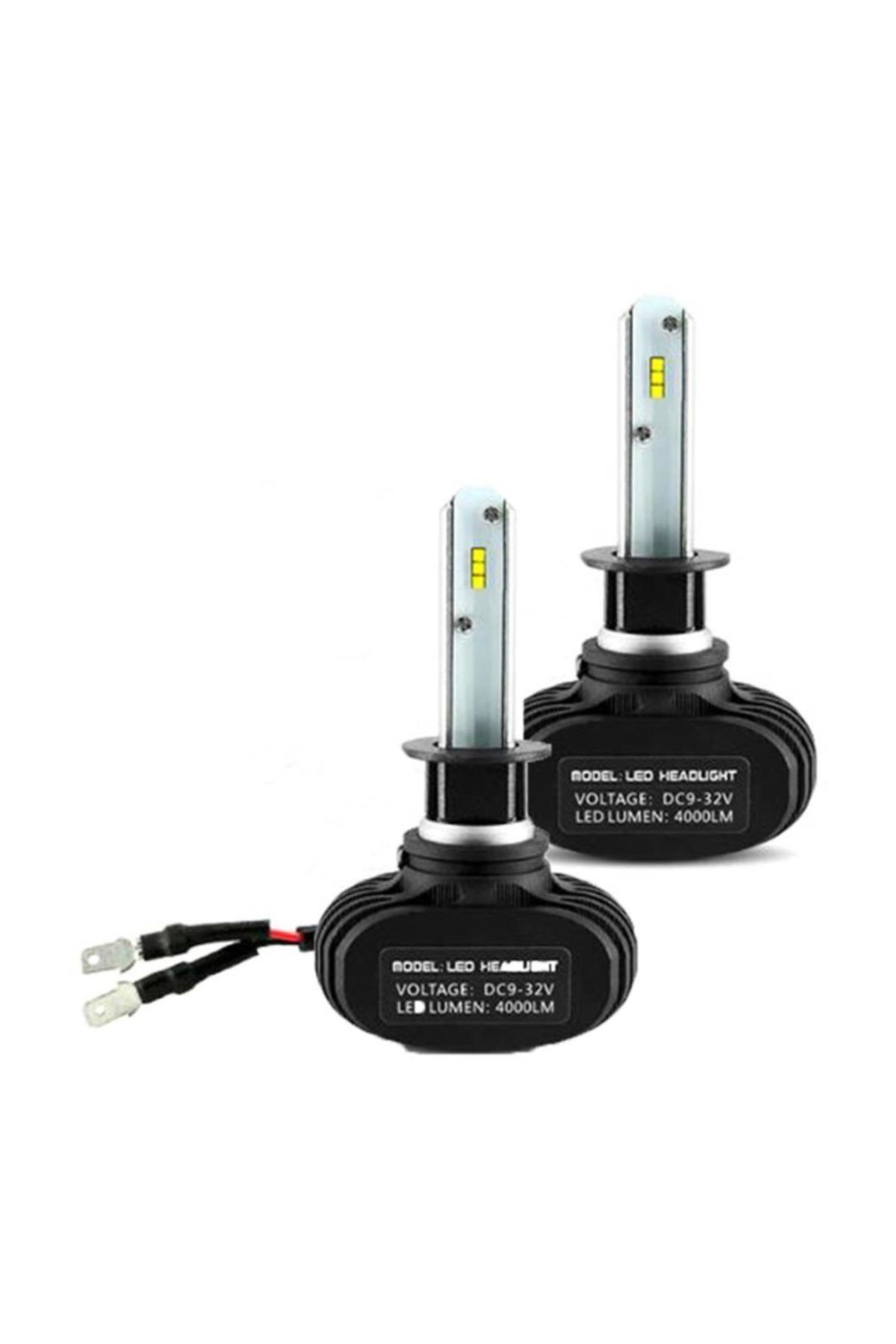 Knmaster S1 Alüminyum Kasa Soğutmalı H1 Led Far Ampul Takımı