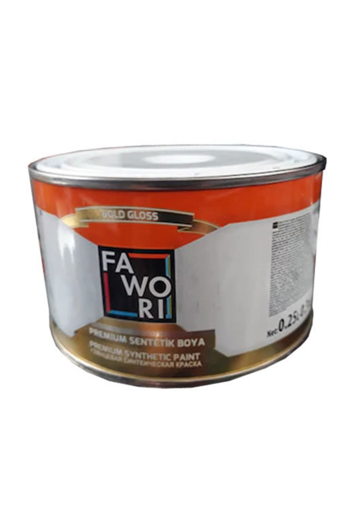 Fawori Premium Sentetik Yağlı Boya 0.25lt - Kirli Beyaz