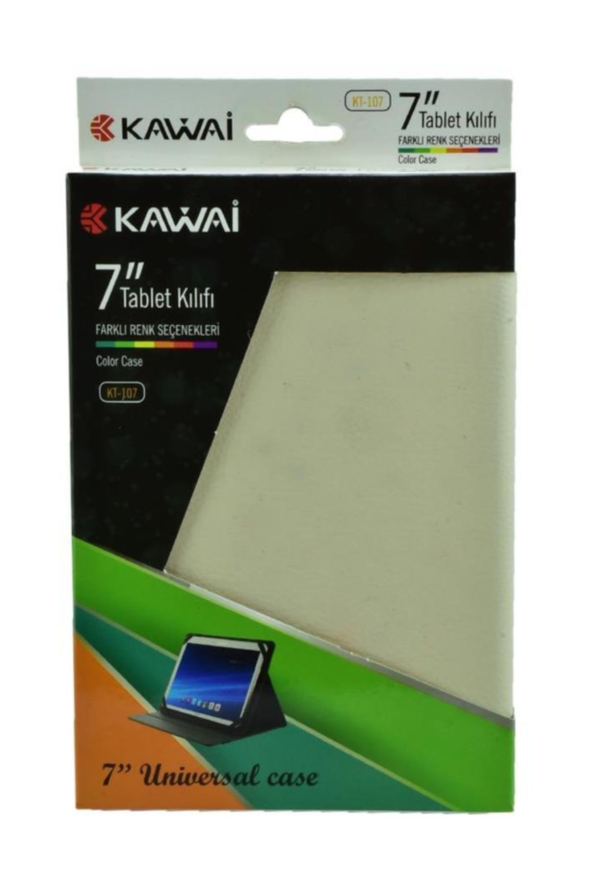 Kawai Kt-107 7'' Universal Tablet Kılıfı Bej