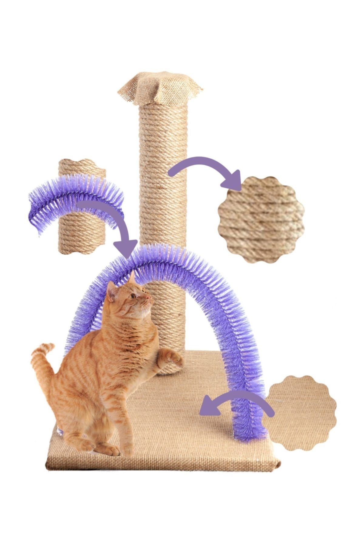 BYPET Kedi Tırmalama Ve Kaşıma Tahtası