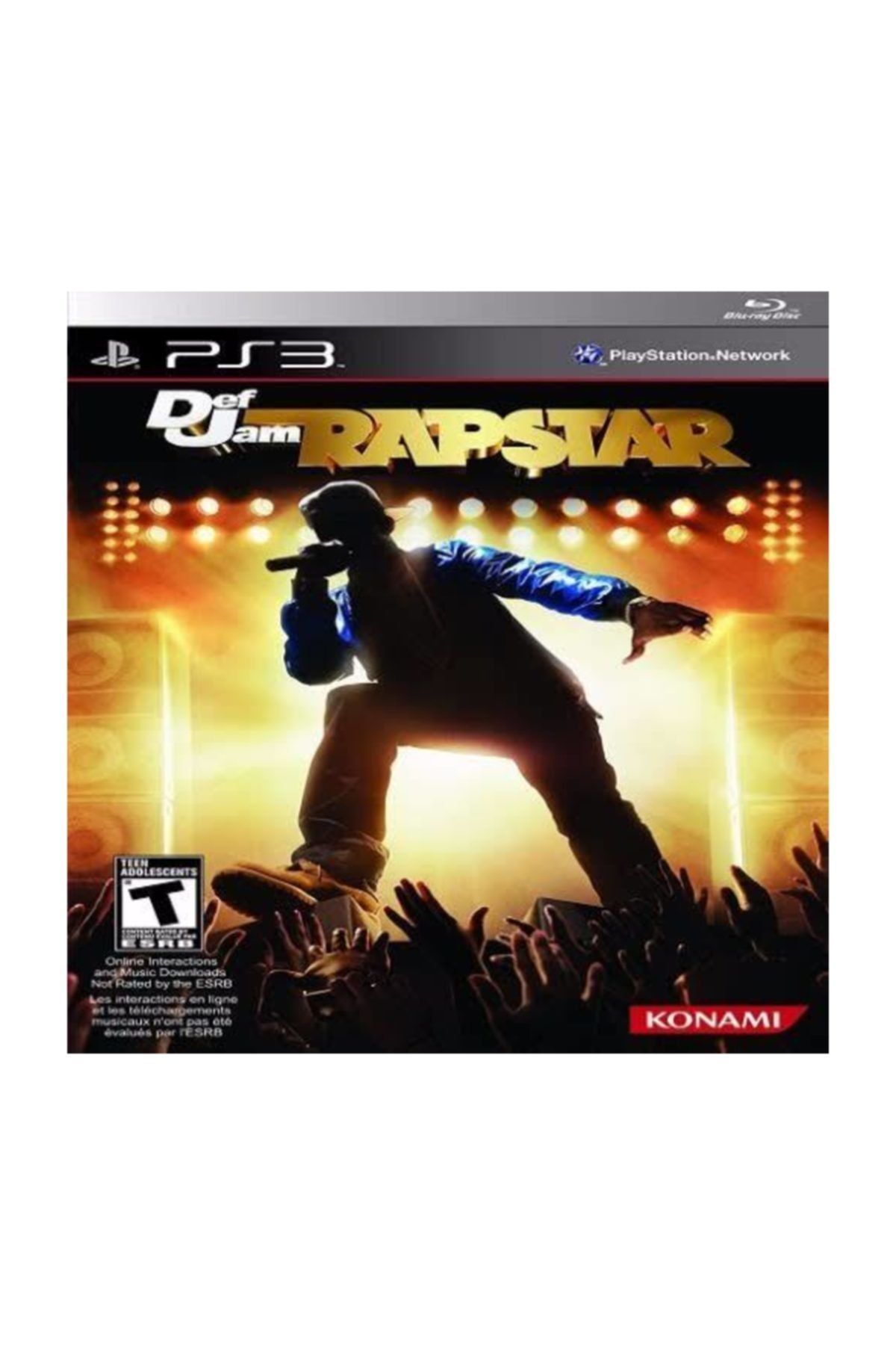 Konami Dej Jam Rapstar PS3 Oyun
