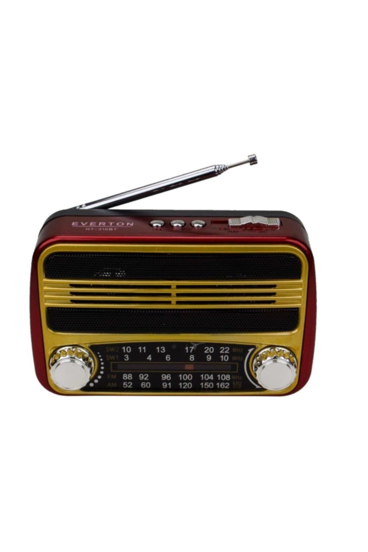 ataşbey Nostaljik Bluetoothlu Müzik Kutusu,3 Band Radyo, Usb, Sd, Mp3 Player Rt-310bt