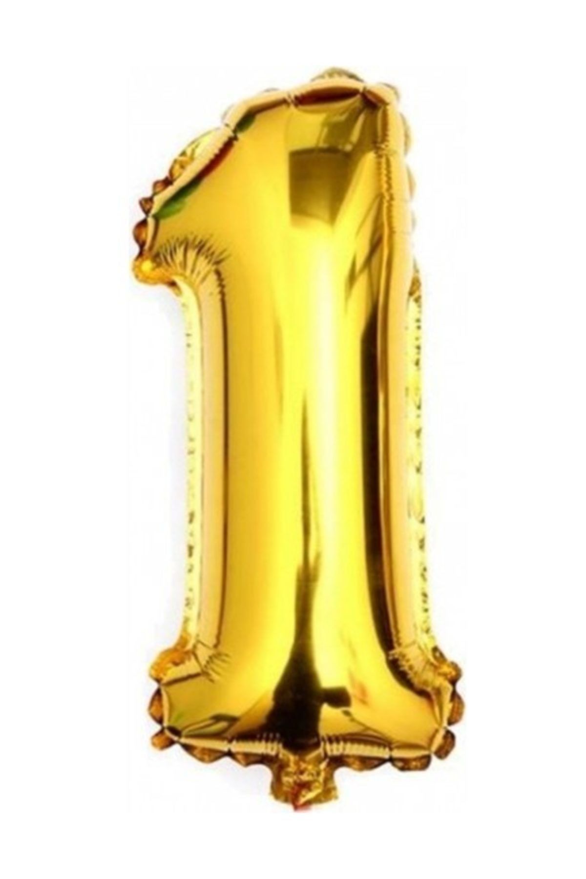 Cansüs Folyo Balon 1 Rakamı Altın (gold) Rengi 40 Inc 100 Cm
