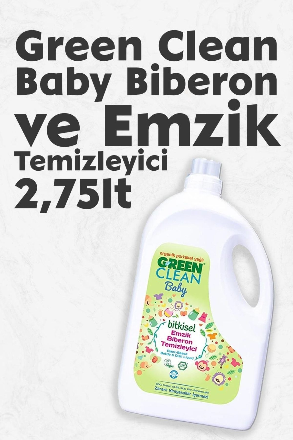 Green Clean Baby Likit Biberon Temizleyici 2750 ml