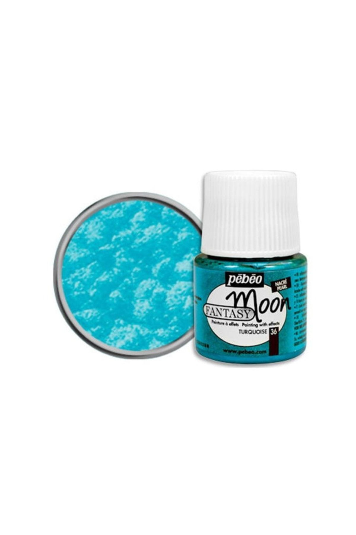 Pebeo Fantasy Moon Efekt Boyası 36 Turquoise 45 Ml