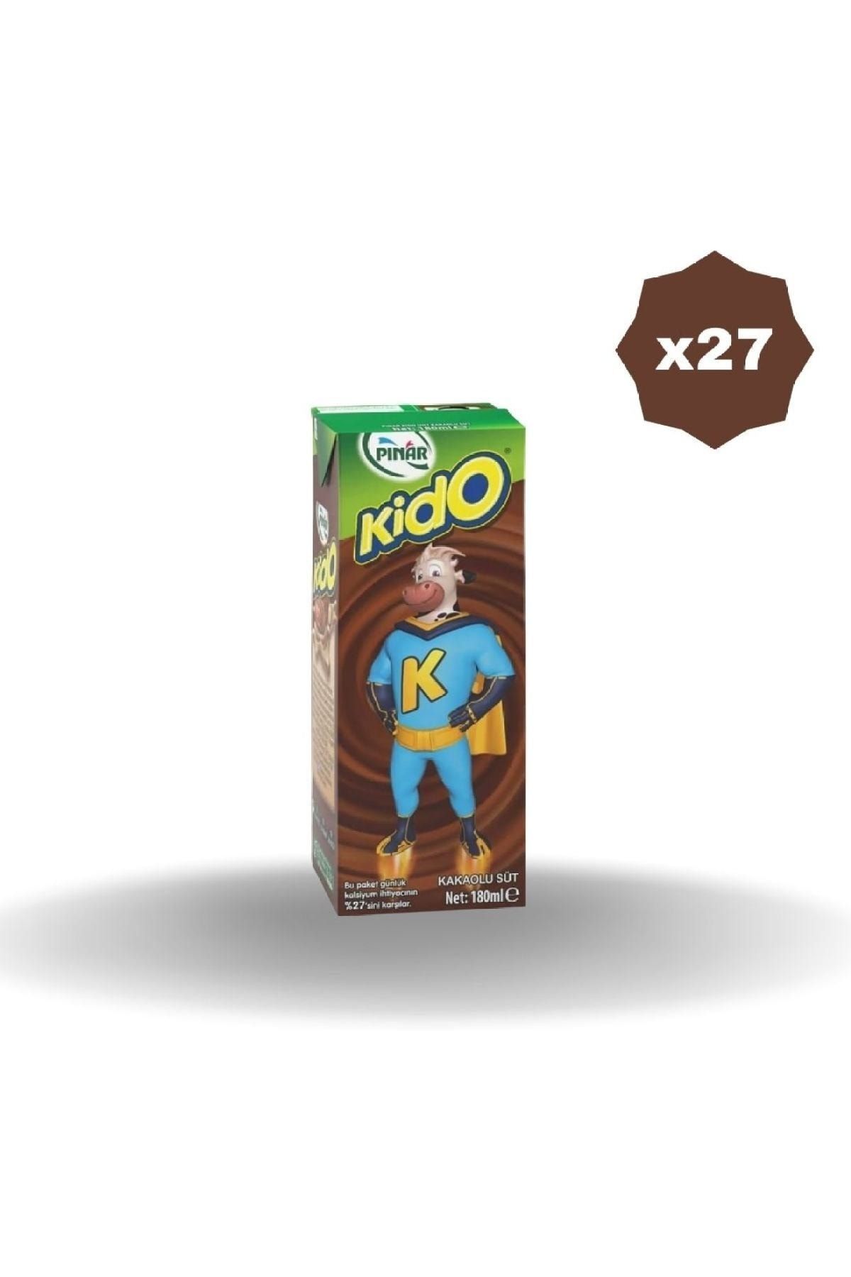 Pınar Kido Süt Çikolatalı 180 Ml X 27 Adet
