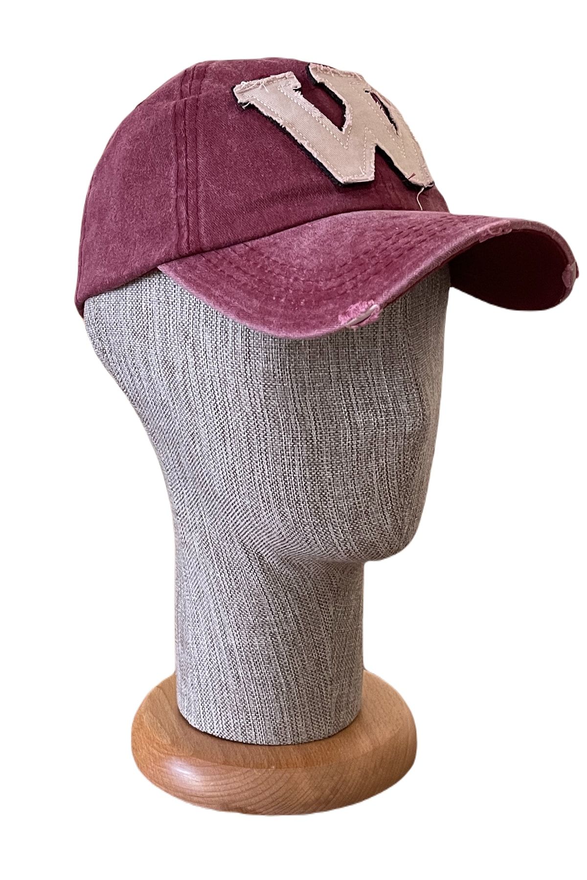 Rupen Kraft W Model Eskitme Şapka Vintage Şapka Kep