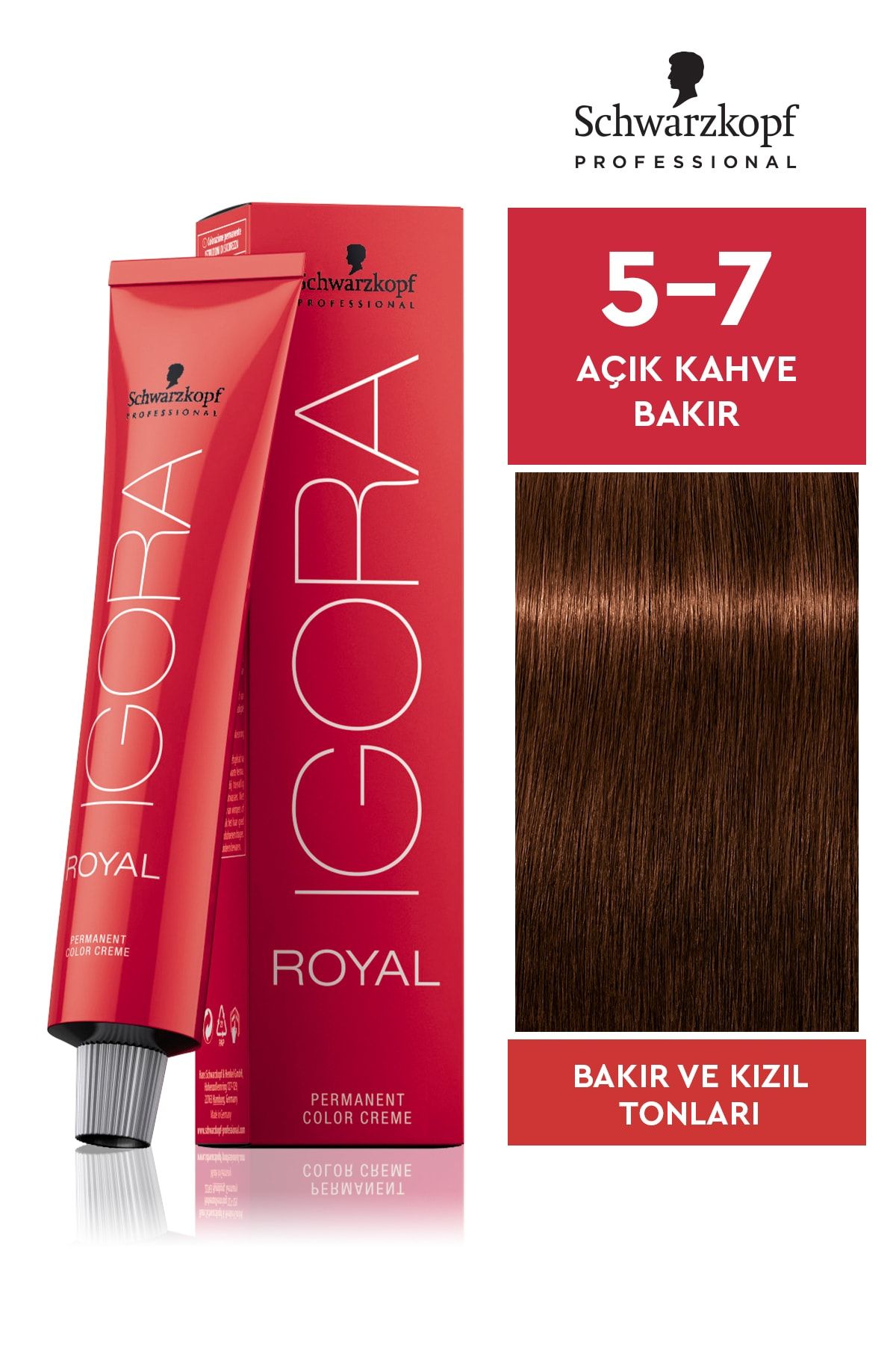 Igora Royal 5-7 Açık Kahve-bakır Saç Boyası 60ml
