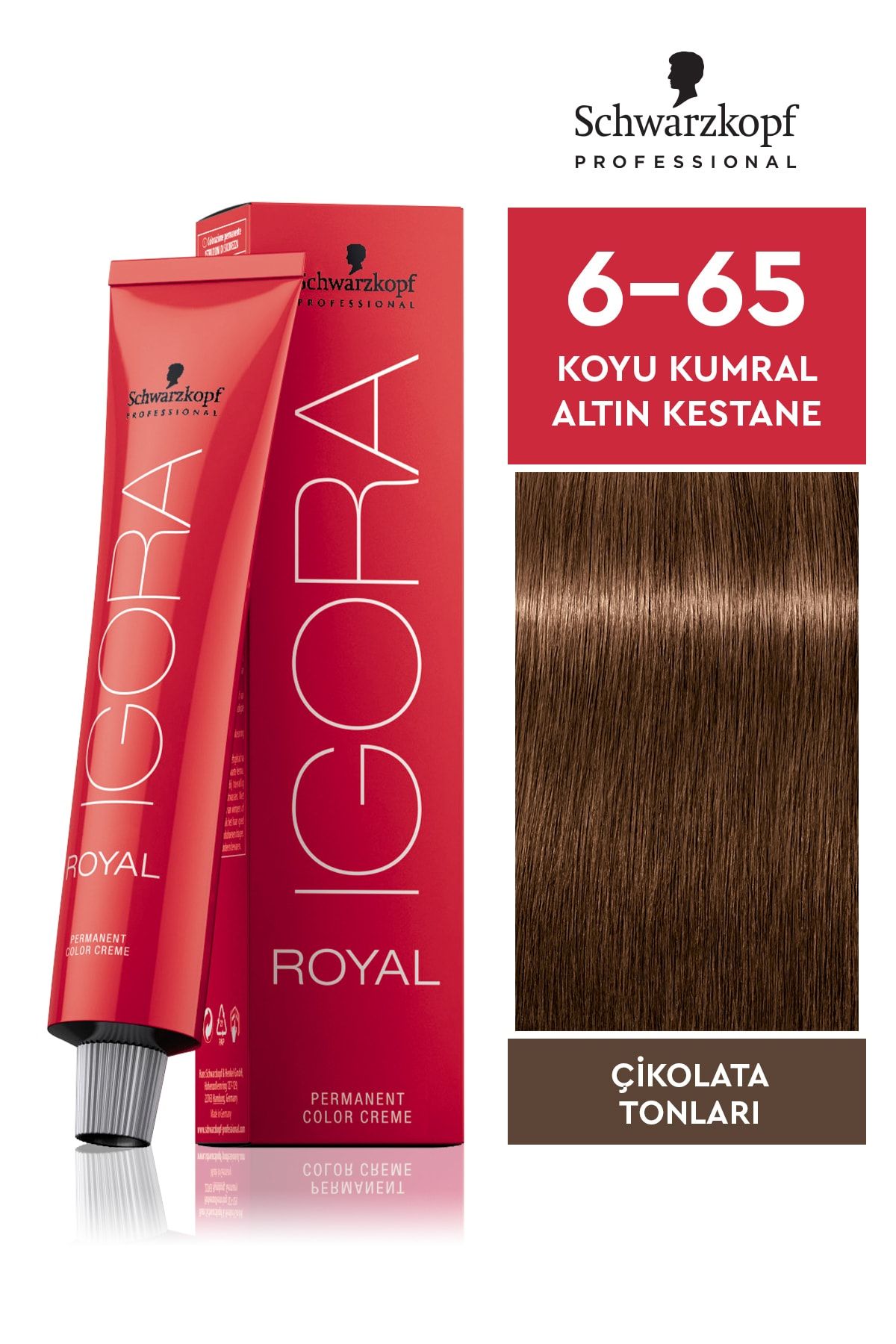 Igora Royal 6-65 Koyu Kumral-altın Kestane Saç Boyası 60ml