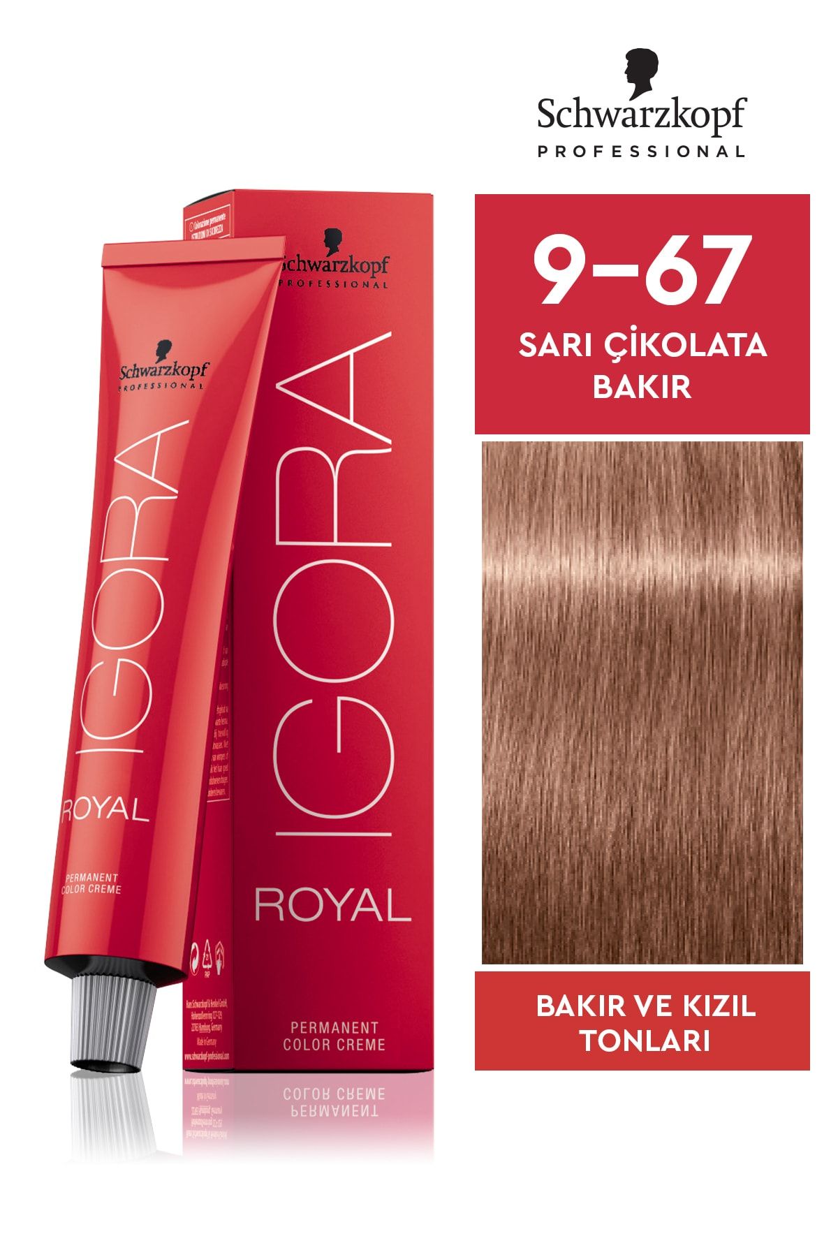 Igora Royal 9-67 Sarı Çikolata-bakır Saç Boyası 60ml