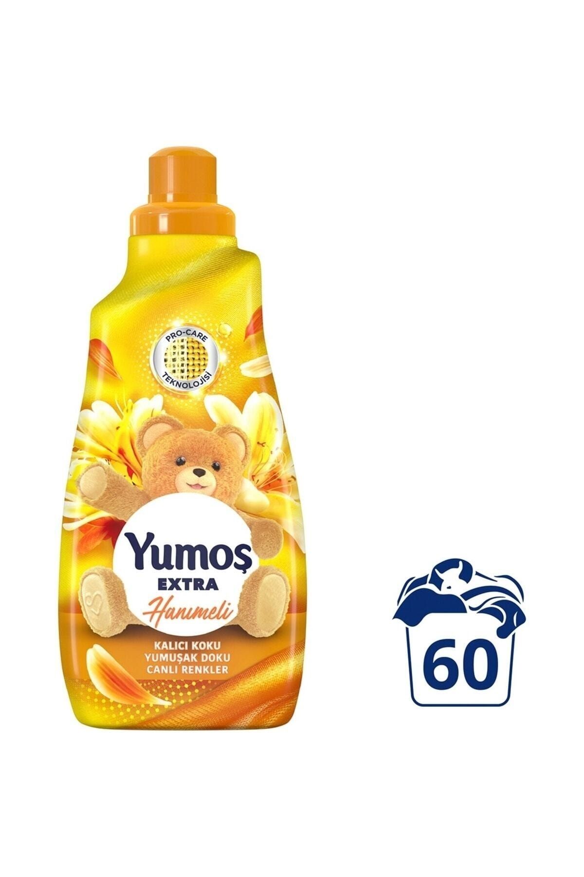Unilever Yumoş Extra Konsantre Çamaşır Yumuşatıcısı Hanımeli 1440 Ml 60 Yıkama 1 Adet
