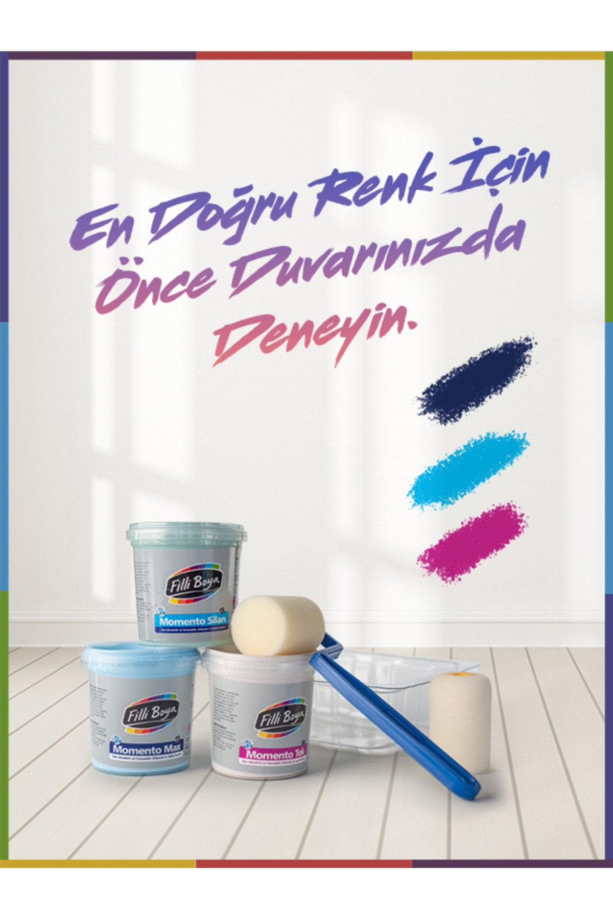 Filli Boya Momento Max Soft Mat 100 ml Yudum 120 Ilham Paketi