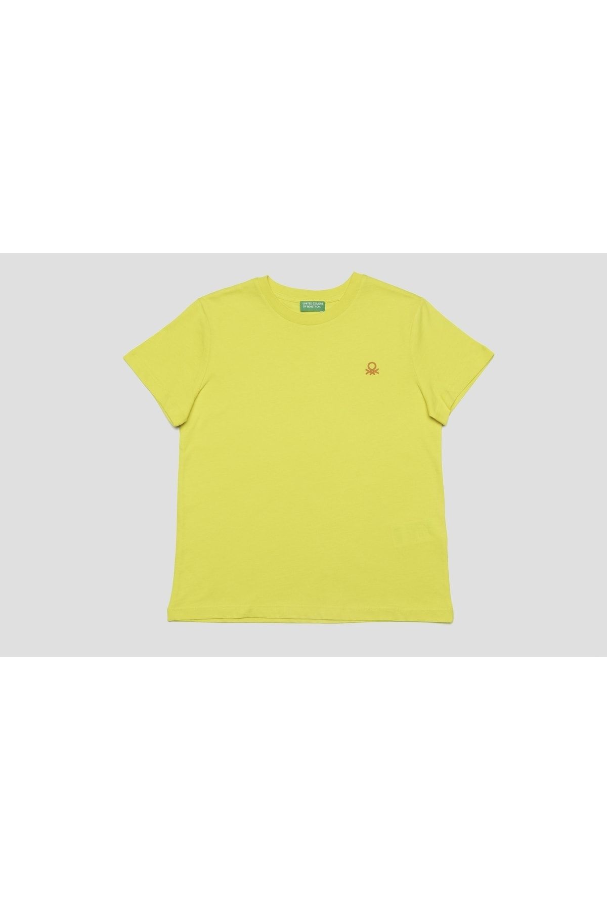 Benetton Erkek Çocuk Sarı T-shirt