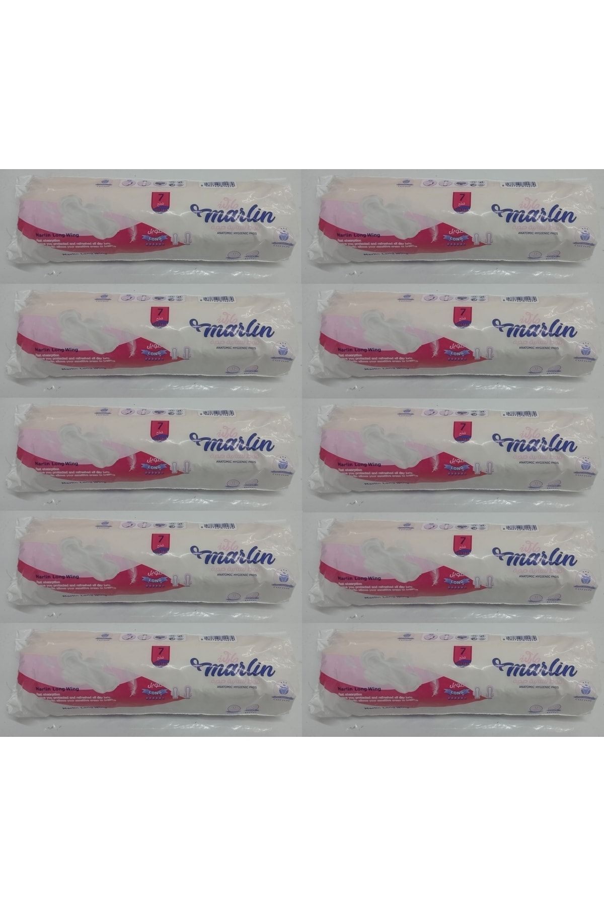 AREX Marlin Ultra Fresh Hijyenik Ped Normal 7 Adet (7*3 Paket)