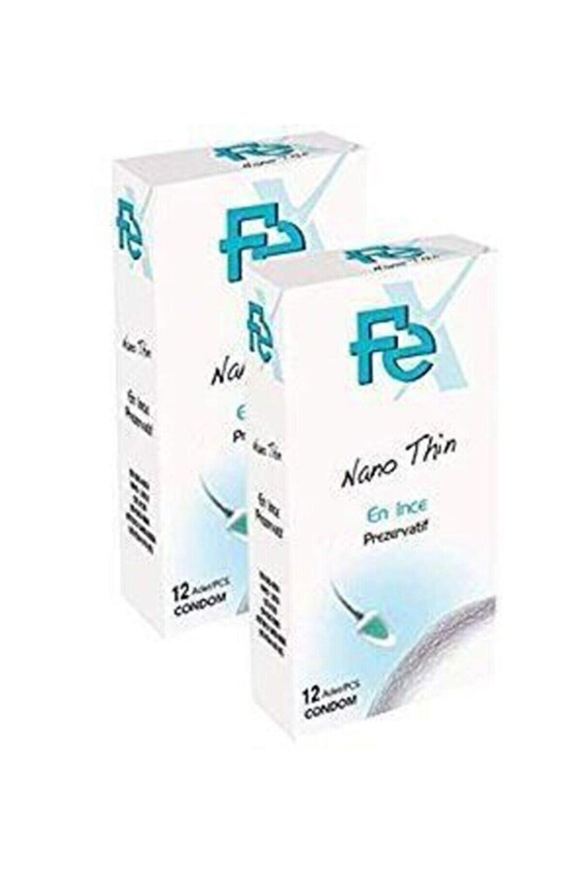 Fe Prezervatif En Ince Nano Thin 2 X 12 Li Paket