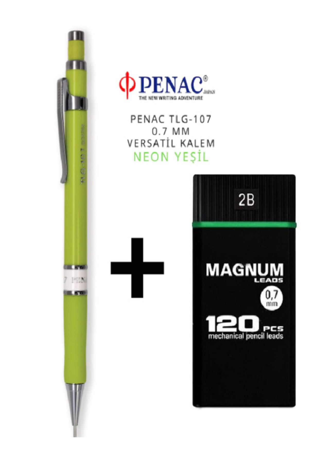 PENAC Versatil Kalem 0.7 + Magnum 120 Li Uç