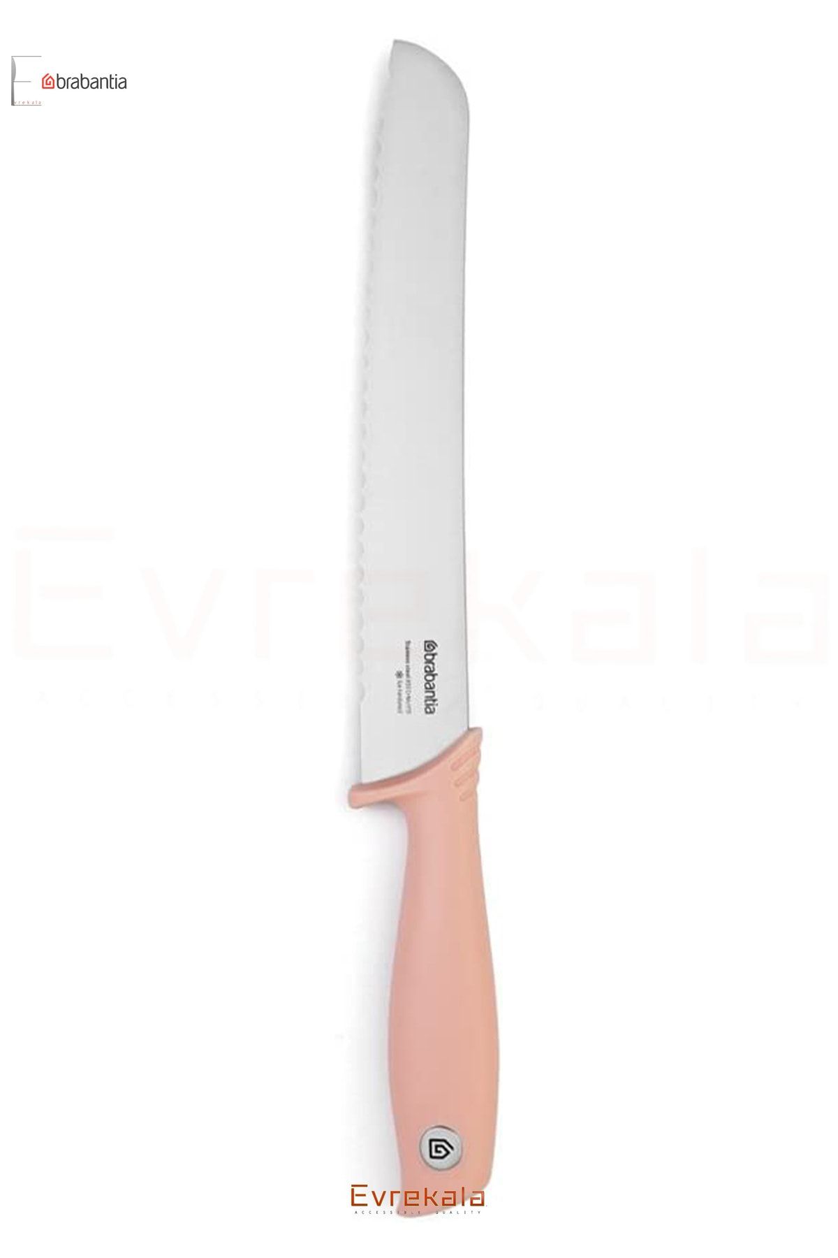 Brabantıa Evrekala Shop Ekmek Bıçağı 20 cm Brabantia Pink Bread Knife