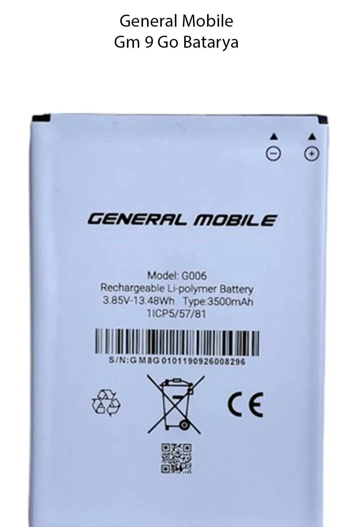 Genel Markalar Genneral Mobile Gm9 Go Batarya Pil 3500 Mah