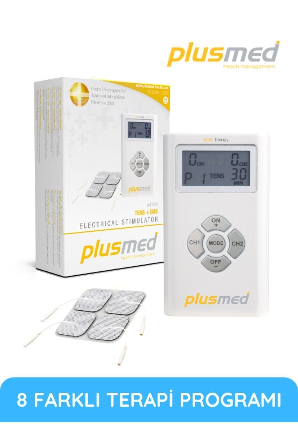 PlusMed Stimulatörlü Tens Ve Ems Cihazı Ikili Terapi Pm-te01
