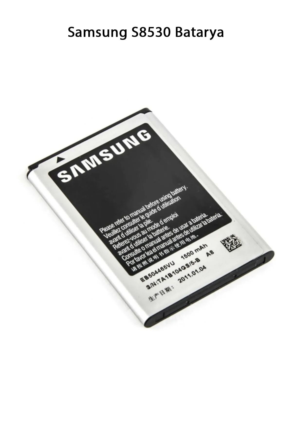 Genel Markalar Samsung S8530 Telefonlarla Uyumlu Batarya 1500 Mah