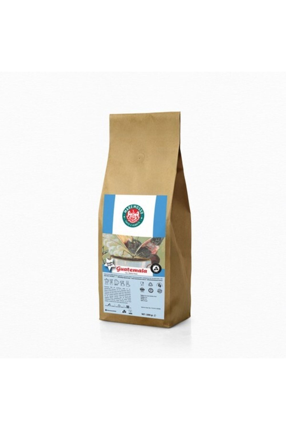 Mare Mosso Caffe ê Vendite Guatemala Shb Ep Yöresel (ÖĞÜTÜLMÜŞ VEYA ÇEKİRDEK) Filtre Kahve 1 Kg.