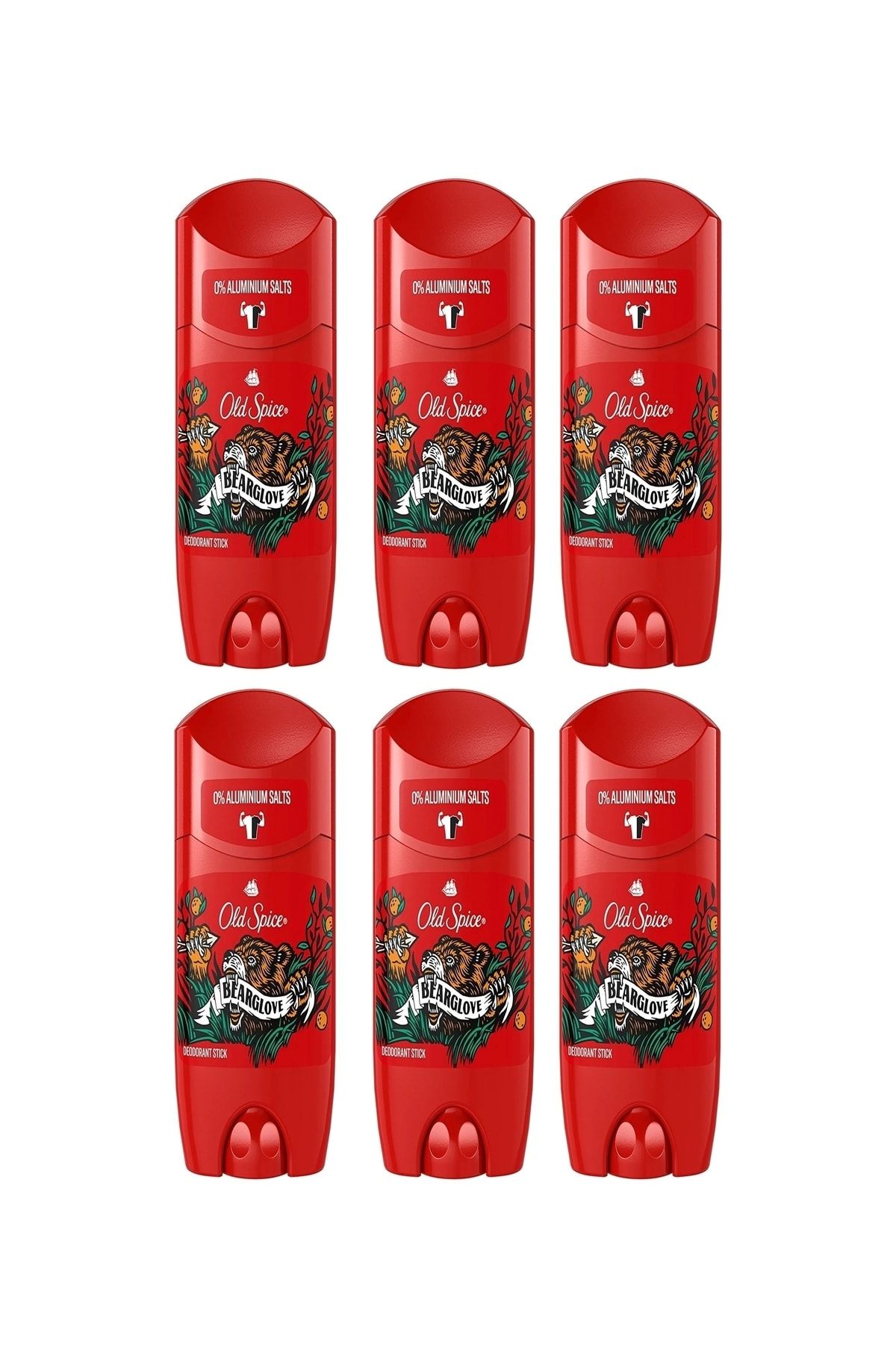Old Spice Deo Stick Bearglove 50 Ml 6 Adet