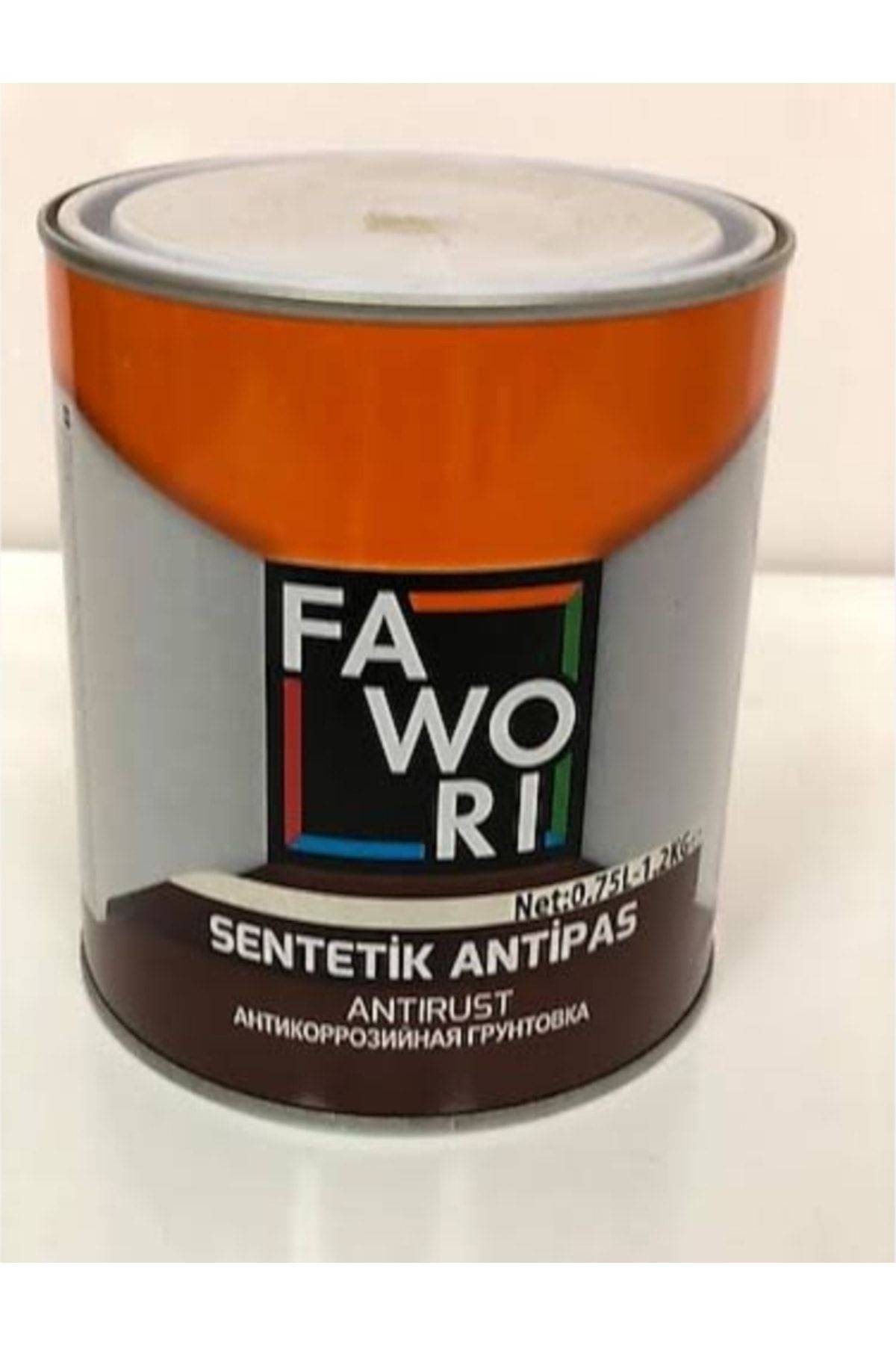 Fawori Sentetik Antipas Boya - Kırmızı 2.5 Lt