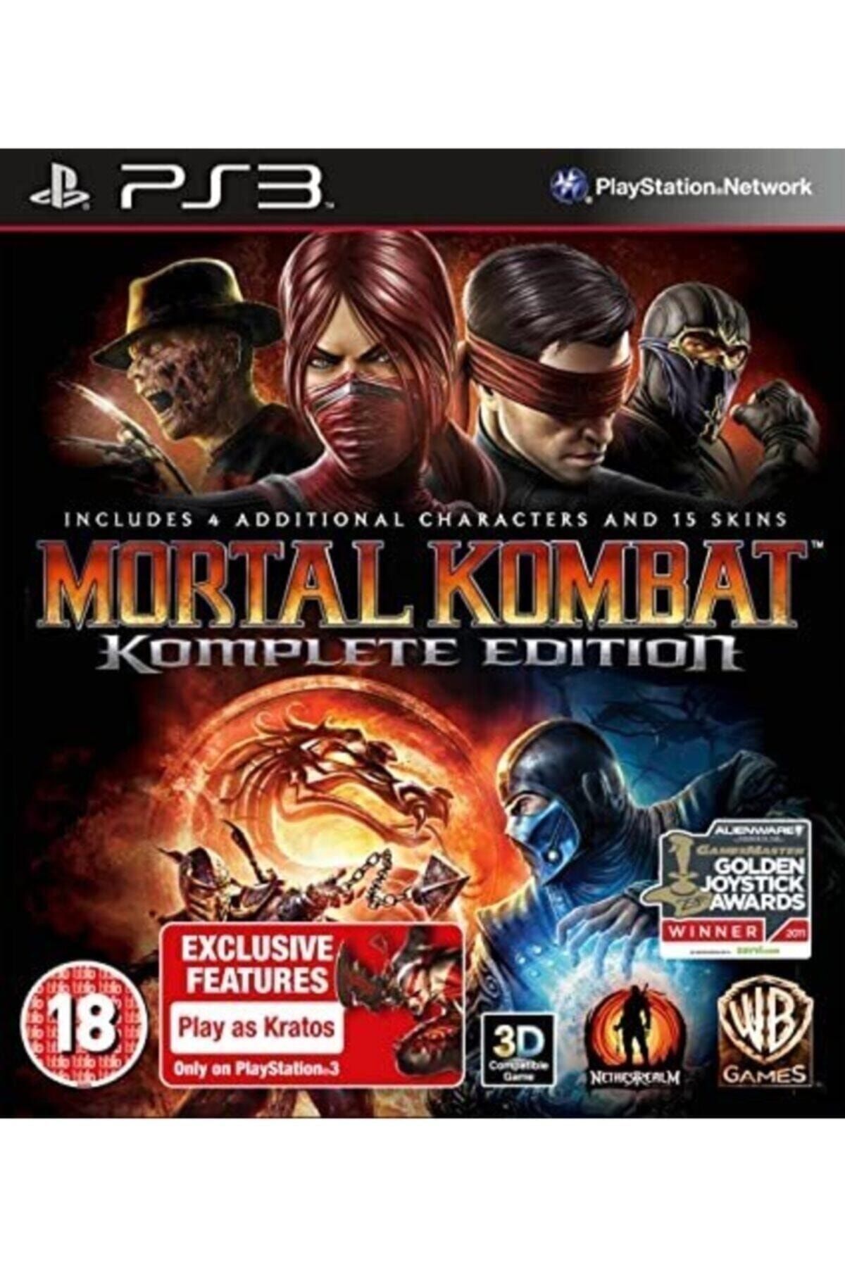 Wb Games Ps3 Mortal Kombat Komplete Edition