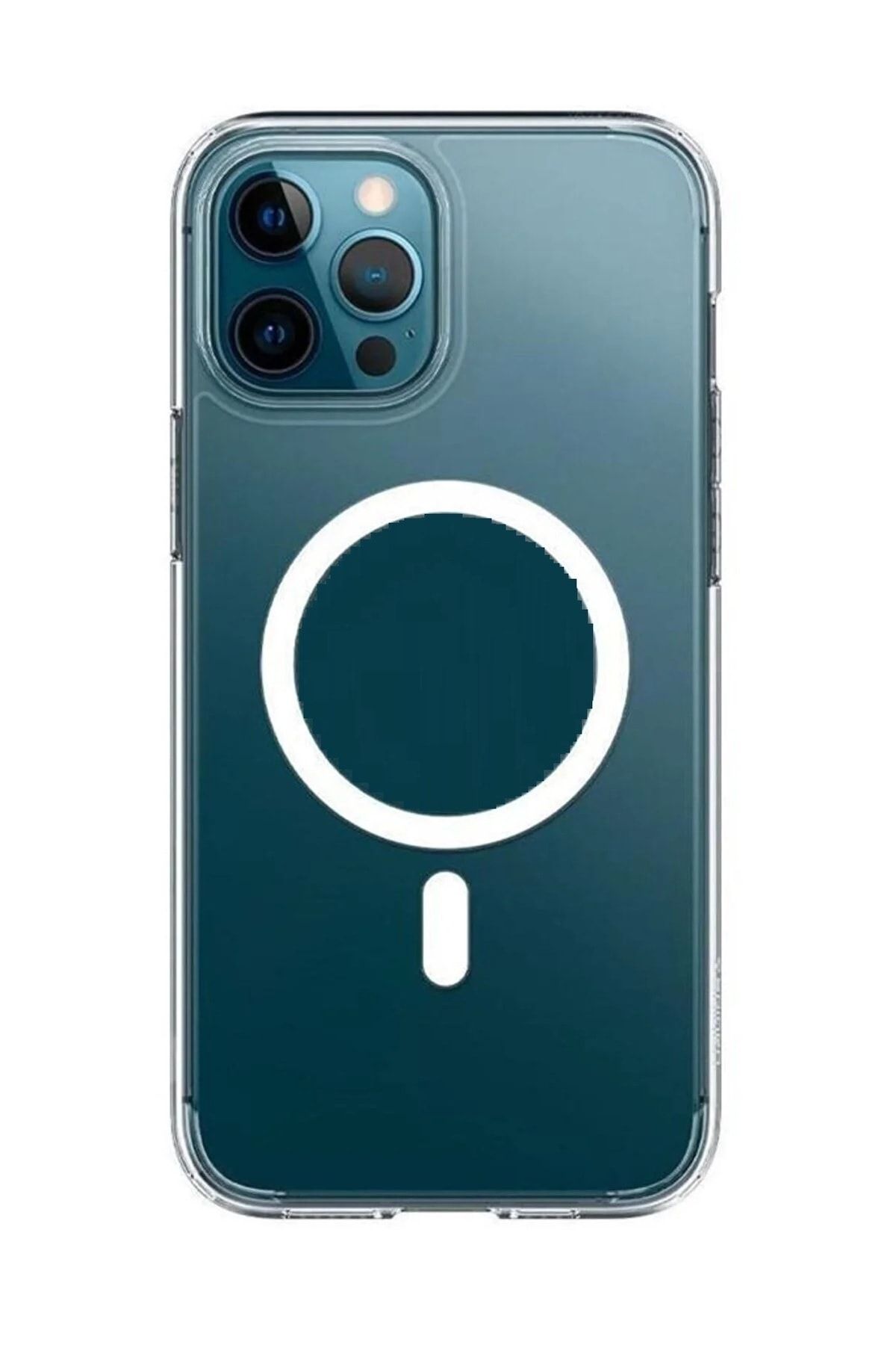 Mcdodo Iphone 13 Pro Uyumlu Şeffaf Mat Magsafe Kılıf Pc-1660