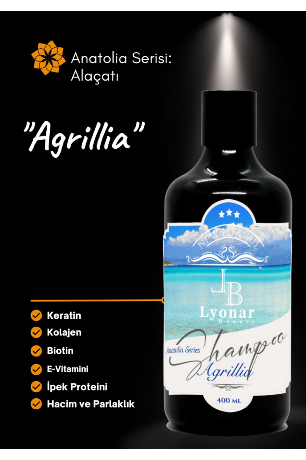 Lyonar Agrillia (alaçatı) Şampuan 400ml